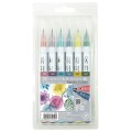 Kuretake ZIG Clean Color Real Brush 6kolorów Smoky Colors RB-6000AT6VF opakowanie.jpg