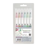 Kuretake Clean Color Dot single tip Mild Smoky Colors 6 set TCSD-6100/6VB