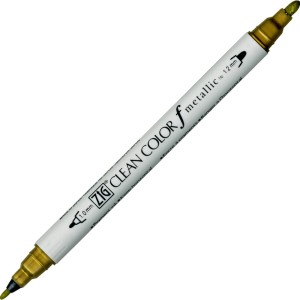 Kuretake ZIG Clean Color F METALLIC GOLD TCS-8000/101