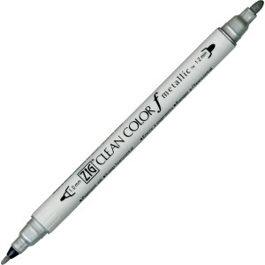 Kuretake ZIG Clean Color F METALLIC METALLIC SILVER TCS-8000/102