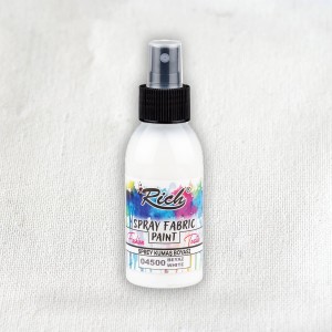 RICH Spray Fabric Paint 100ml WHITE 04500