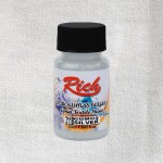RICH Fabric Paint METALLIC 50ml SILVER 02015 (3118)