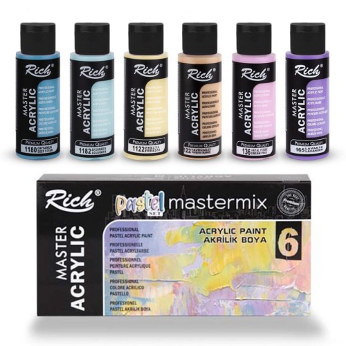 MASTERMIX ACRLYIC PASTEL SETS 60 CC X 6 COLOR 09708 zestaw.jpg