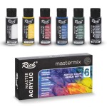 Rich MASTERMIX ACRYLIC SET 6PCS x 60ml 06694