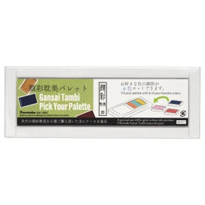 KURETAKE Empty box for 6 GANSAI TAMBI pans  MC19-1