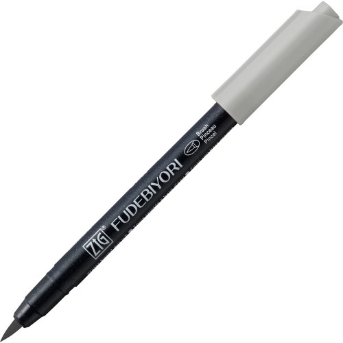 Kuretake ZIG Fudebiyori 091 Light Gray CBK-55N-091.jpg