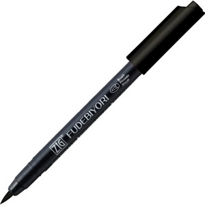 KURETAKE ZIG FUDEBIYORI  010 BLACK CBK-55N/010