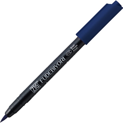 Kuretake ZIG Fudebiyori 035 Deep Blue CBK-55N-035.jpg
