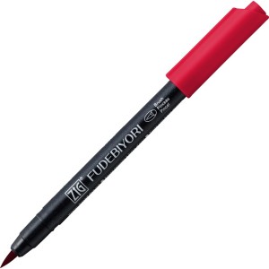 KURETAKE ZIG FUDEBIYORI  024 WINE RED CBK-55N/024