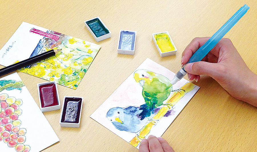 Malowanie Gansai Tambi